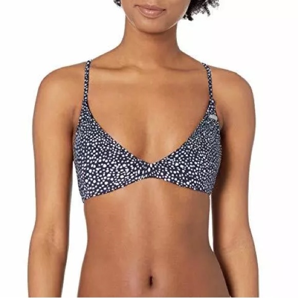 Blue and White Dotted Roxy Bikini Set - Size Small - Excellent condition - Picture 2 of 12
